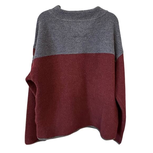New PRANA Women's Mulberry Block Incrediwool Crewneck Sweater Size M - Picture 3 of 6